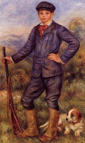 Pierre Auguste Renoir Portrait of Jean Renoir as a hunter China oil painting art